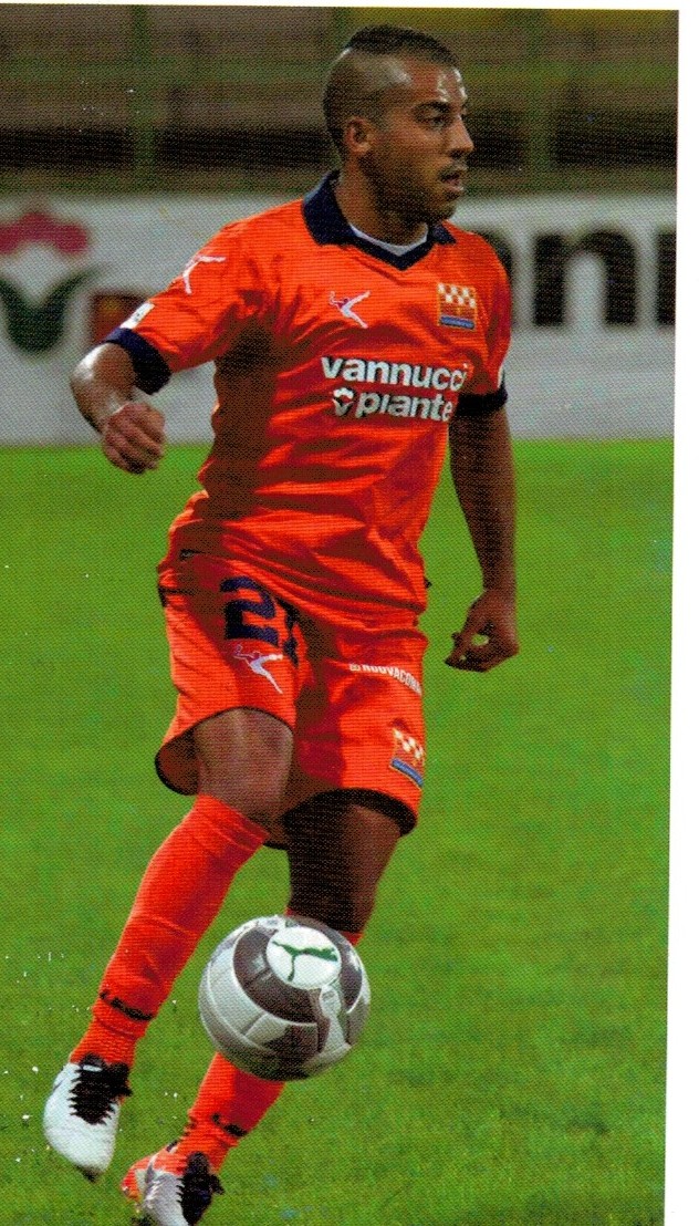 Zaccaria Hamlili dall'Ancona passò alla Pistoiese nel 2016